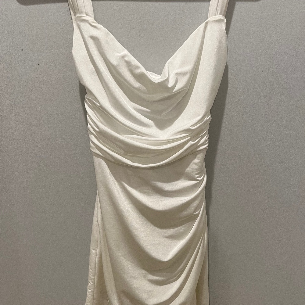 Melina Bodycon Dress in White